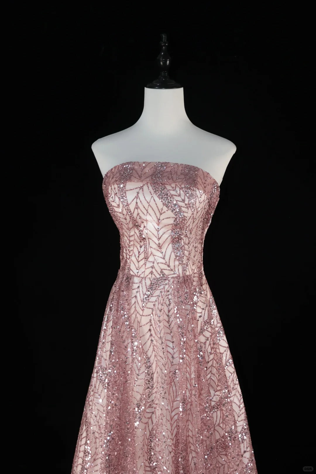 Glitzer Gold Bling Bling Langes Perlenbesetztes Ballkleid Abendkleid Abschlusskleid Abendkleid für Erwachsene gh4540