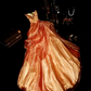 ✨Girlhomeshops-Wunderschönes orangefarbenes Tube-Top Puffy Prinzessin langes Ballkleid gh10160