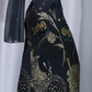 ✨Girlhomeshops-Black Gold Chain Strap Mermaid Prom Dress Vintage Sequin Evening Gown gh9983