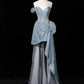🌌Future space silver short starry bright romantic ball gown evening dress homecoming dress birthday dress prom dress gh4354