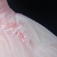 Light Pink Off Shoulder | Slim Waist | Princess Puffy Skirt | Wedding & Evening Dress gh8132