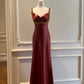 rotes Vintage-Lederkleid gh6796