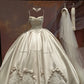 Girlhomeshops--Wedding dress princess satin sweet classic elegant long wedding dress exquisite lace gh5447