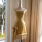 Gold Luxury Shiny Gorgeous Cute Elegant Exquisite Tassel Short Sequin Homecoming Dress Prom Dress Evening Dress Party Dress gh4165