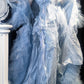 Elegantes, langes Abendkleid im Retro-Stil, Meerjungfrauen-Prinzessinnen-Maximalismus gh6846