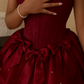 girlhomeshops--White/Pink Delicate Beaded Short Tulle Homecoming Dress gh5564