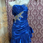 Champagne Beaded Short Ruffle Satin Homecoming Dress Prom Dress Birthday Dress gh4633