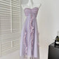 Purple fairy short/long homecoming dress party dress birthday dress gh4562