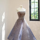 Girlhomeshops-Blue Sparkle Gradient Short/Mid-Length Sequined Homecoming Dress Prom Dress gh5064