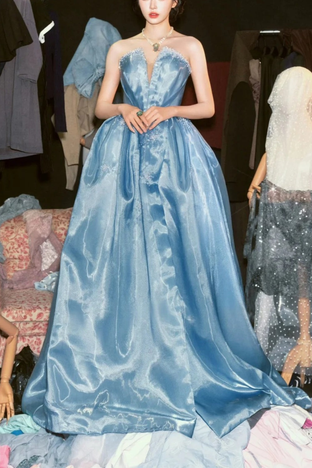 Langes Abendkleid, Geburtstagskleid gh7061