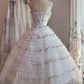 girlhomeshops--White Exquisite Pearl Cake, Medium Length Princess Homecoming Dress, Banquet Dress, Birthday Party Dress gh5676