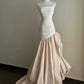 Weiß Rosa Modische Elegante Lange Tüll Ballkleid Abendkleid Partykleid Brautkleid gh4173
