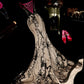 Fashionable, unique, exquisite lace long evening gown gh6816