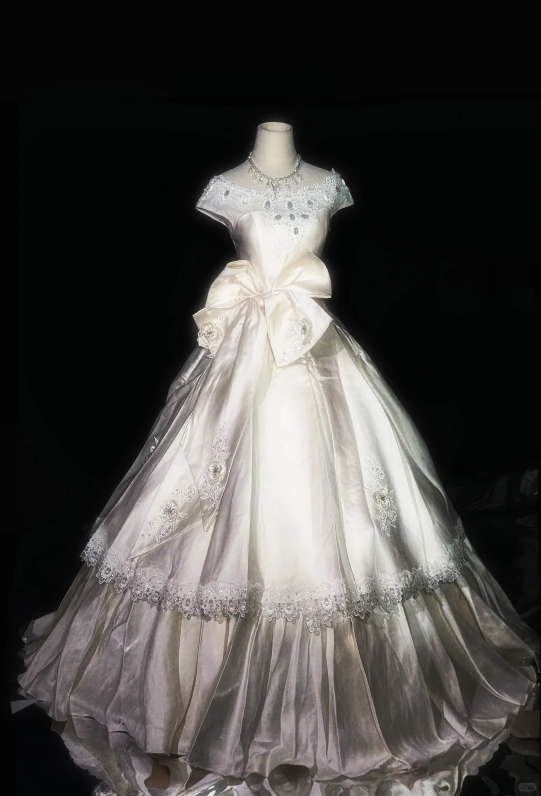 Elfenbeinweißes Kleid für Erwachsene, süß, elegant, Tüll, lang, Ballkleid, Abendkleid, gh4470