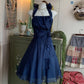 Blue Sparkly Sweet Elegant Short Chiffon Tulle Homecoming Dresses Evening Dresses Birthday Party Dresses Prom Dresses Prom Dresses gh3921