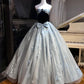 Eisblaues Traumkleid mit Schmetterlingsmotiv und herzerwärmendem Schmetterlings-Feenkleid 🦋 gh6730