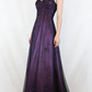 Purple Vintage Fashion Ombre Beaded Empire Waist Halter Long Elegant Prom Gown Evening Gown Party Dress gh3603