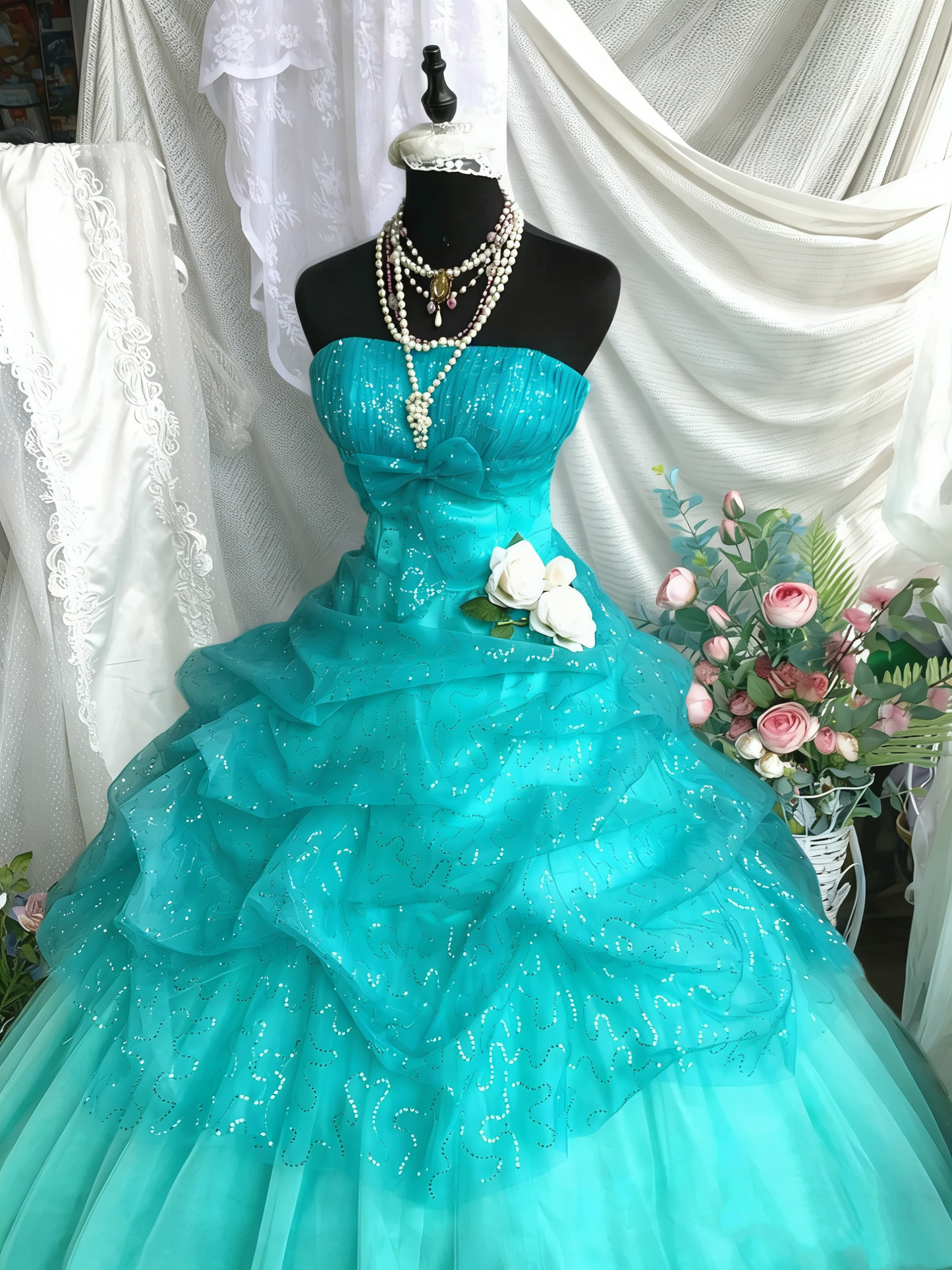 Neue formelle Ballkleider und Abschlusskleider Quinceañera-Kleider gh6497