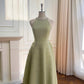 Green long gown gh6797