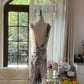 Robe de soirée longue et élégante en mousseline de soie, avec perles de fée, gh4752