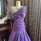 Light Purple One-Shoulder Spaghetti Strap Waist-Cinched Mermaid Skirt Prom Dress, Evening Gown, Graduation Party Dress gh7253