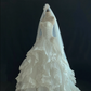 Off-White Strapless Romantic Gown, Lace Fabric, Cinched Waist, Voluminous Tiered Vintage Skirt, Wedding Dress gh8107