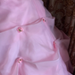 Light Pink Strapless Waist-Cinched Voluminous Skirt Prom Dress, Birthday Gown, Graduation Gown gh7255