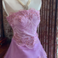 Lilac Strapless Waist-Cinched Voluminous Skirt Prom Dress, Birthday Ball Gown, Evening Party Gown gh7285