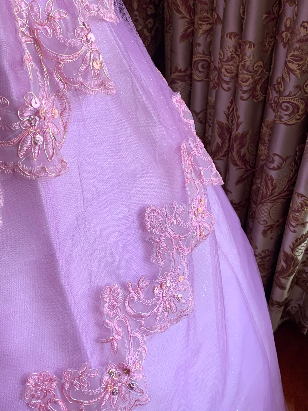 Lilac Strapless Waist-Cinched Voluminous Skirt Prom Dress, Birthday Ball Gown, Evening Party Gown gh7285