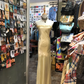Robe de soirée longue en satin jaune à fleurs, style vintage, élégante, à bretelles, pour bal de promo, anniversaire, remise de diplôme, gh4154
