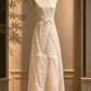 ✨Girlhomeshops-Chinese Qipao Bridal Gown, Sheer Fuzzy Texture Long Evening Dress gh10354