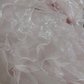 Blush Pink Strapless Romantic Gown, Cinched Waist, Lovely Teen-style Voluminous Tiered Skirt, Wedding Dress & Bridal Gown gh8158