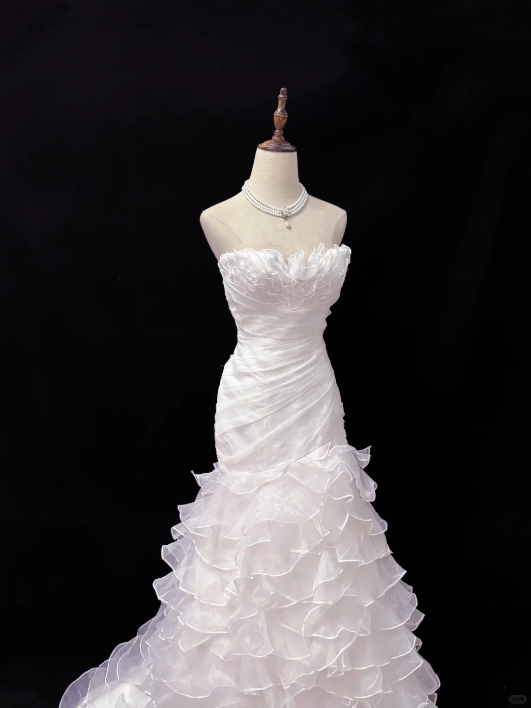 White Strapless, Cinched Waist, Slim Fit Bodycon Sexy Long Romantic Dress, Wedding Gown gh8075