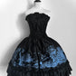 Girlhomeshops-Black princess fashion short chiffon homecoming dress birthday party dress gh5418