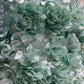 Mint Green Floral Short Satin Homecoming Dress Prom Dress Birthday Dress gh4637