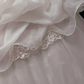 Blush Pink Strapless Romantic Gown With Embroidery, Cinched Waist & Voluminous Princess Skirt, Wedding Dress & Bridal Gown gh8133