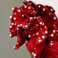 Girlhomeshops -Red shiny long sequined prom dress evening dress party dress gh5120