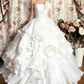 Red Vintage Floral Beaded Long Tulle Ball Gown gh4950