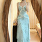 Neues modisches Retro-Abendkleid, romantisches Kleid, Date-Kleid, langes Partykleid gh6520
