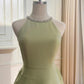 Green long gown gh6797