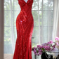Robe de soirée longue et élégante, luxueuse et luxueuse, avec perles, style violet, gh4889