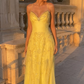 Light Blue Strapless Slit Sexy Prom Dress, Evening Gown gh7291