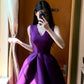 Short Fashion Party Dress Satin gh6640