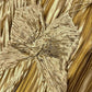 Robe de bal longue en satin ornée de perles en métal doré, robe de soirée, robe de remise de diplôme gh4507