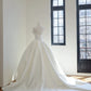 Girlhomeshops-(without veil)White Fashion Fairy Elegant Long Satin Long Trailing Prom Dress Evening Dress Wedding Dress gh5062