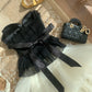 Niche Luxury Black & White Gown Strapless Lace Tulle Atmosphere Dress gh7003