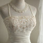 Ivory white exquisite beading fashion short irregular pleated princess dress wedding dress homecoming dress birthday party dress cocktail party dress evening dress prom dress evening dress. gh3968