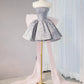 Silbernes funkelndes Homecoming-Kleid, kurze Pailletten, Ballkleid, Abendkleid, Abschlusskleid, Partykleid, gh4555