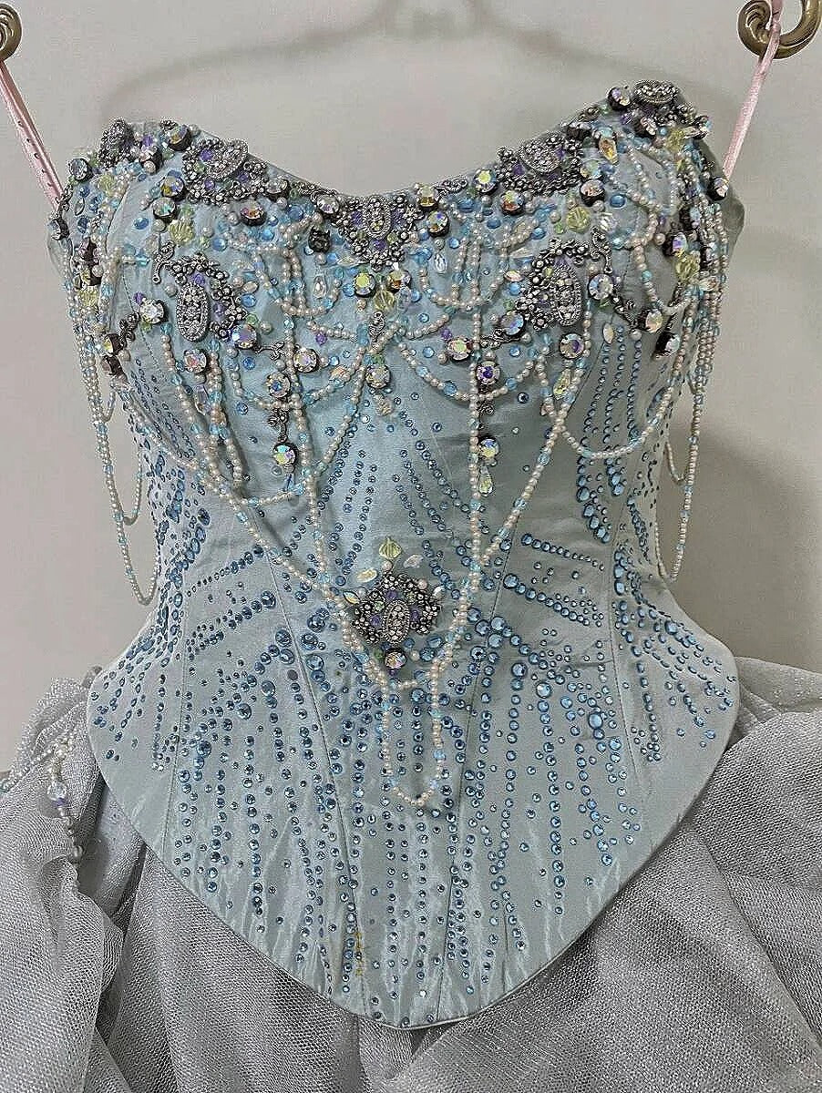 Girlhomeshops - Wunderschönes, funkelndes, elegantes, langes Ballkleid aus Tüll in Rosa, gh5320