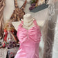 Pink Short Retro Dress Birthday Dress gh6688